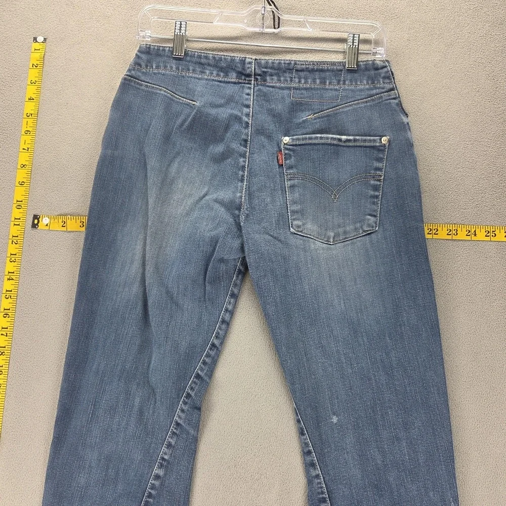 Vintage Levis Engineered Jeans Mens Blue Twisted One Pocket Zip Fly Fits 28x29